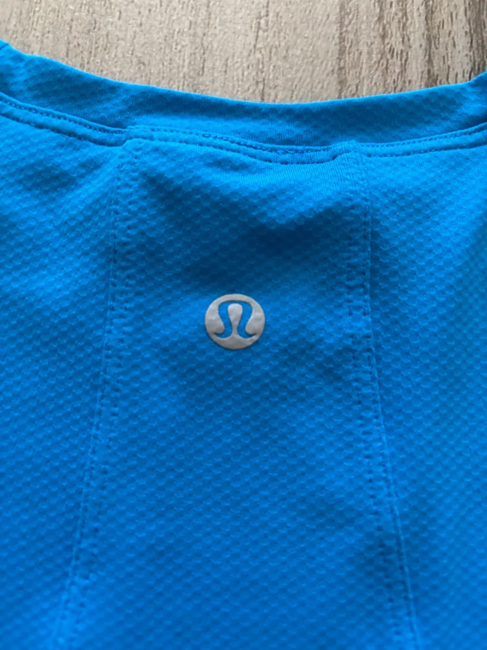 lululemon athletica Blue Ed Curtis Cropped Shirt
